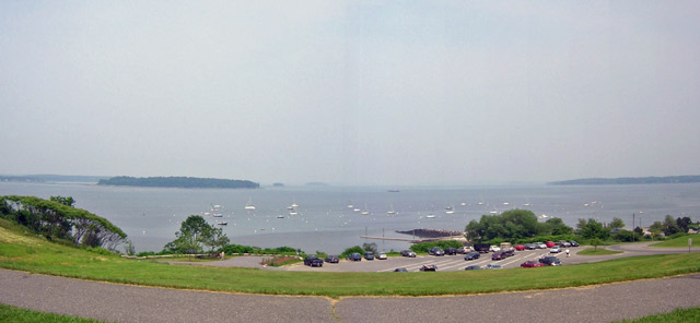 Casco Bay from the Eastern Prom